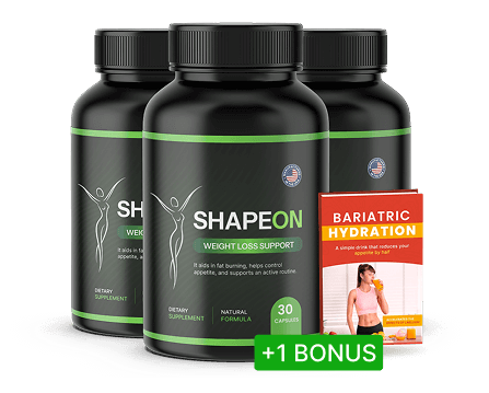 ShapeON Standard Pack – 3 Bottles with bonus